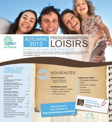 LoISIRS - Ville de La Prairie