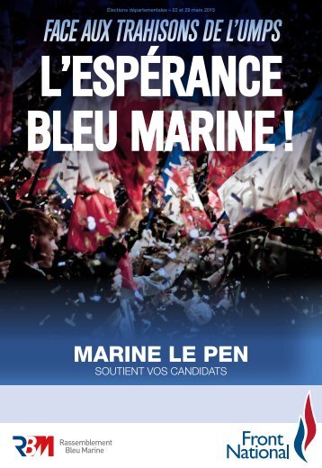 L’ESPÉRANCE BLEU MARINE !