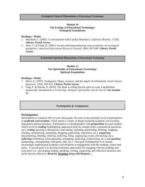 ETEC 511 Syllabus (2011) - UBC Blogs - University of British ...