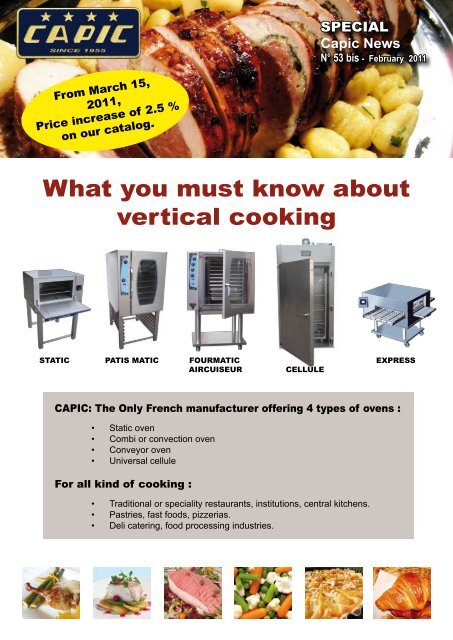 What you must know about vertical cooking - capic