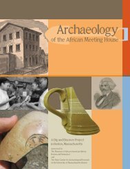 African Meeting House Public Archaeology Booklet (4 ... - Fiske Center