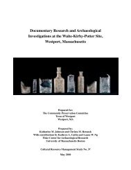 Documentary Research and Archaeological ... - Fiske Center