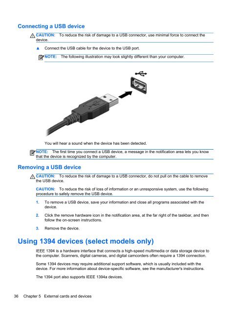 HP ProBook 4540s Notebook PC Reference Guide - static ...
