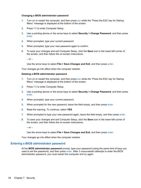 HP ProBook 4540s Notebook PC Reference Guide - static ...