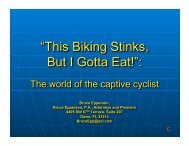 Captive Cyclist — Bruce Epperson - Florida Bicycle Association