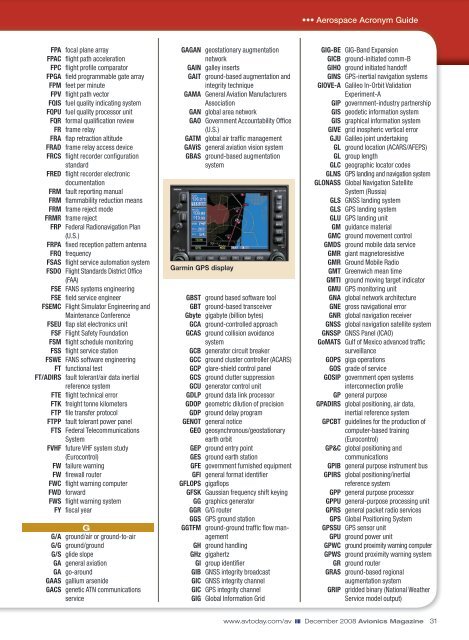 & Abbreviation Guide - Aviation Today