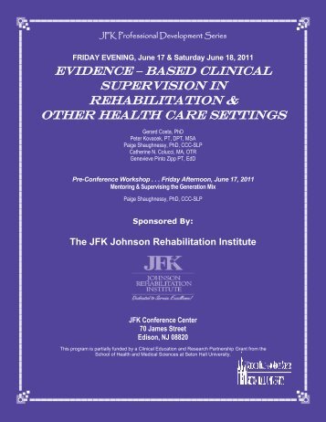 Dedicated To Service Excellence! - JFK Medical Center
