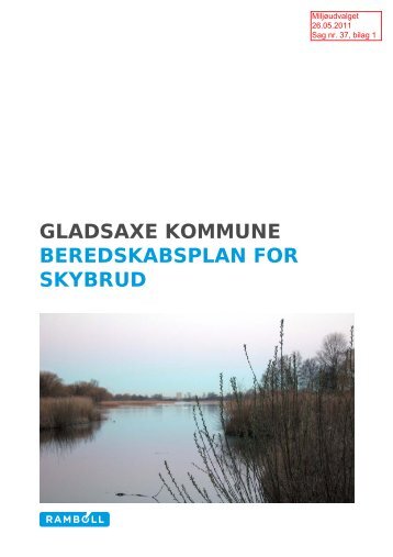 GLADSAXE KOMMUNE BEREDSKABSPLAN FOR SKYBRUD