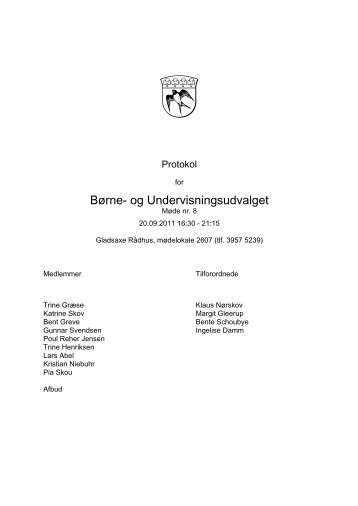 Samlet til print (pdf) - Gladsaxe Kommune
