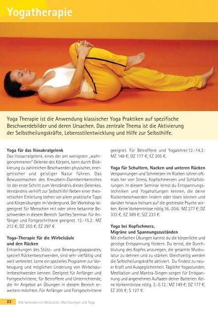 Willkommen bei Yoga Vidya Nordsee!