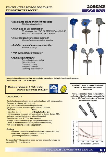 What Is A Temperature Sensor? - Process Parameters Ltd