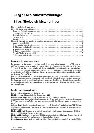 Bilag 1 - Gladsaxe Kommune