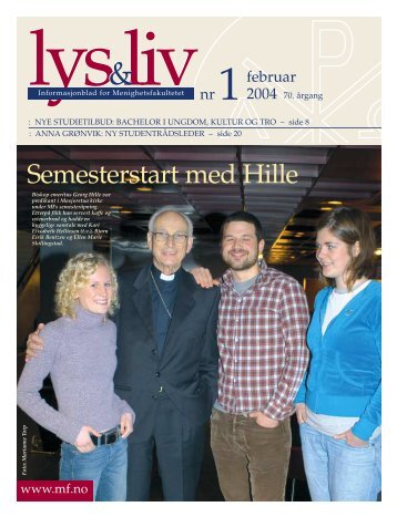 Semesterstart med Hille - Det teologiske Menighetsfakultetet