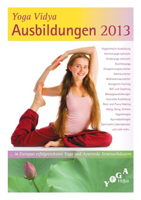 In Ausbildung Yoga Vidya