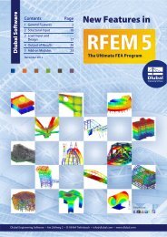 List of new features in RFEM 5 (PDF)... - Dlubal Software