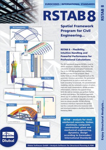 Flyer (PDF) - Dlubal Software