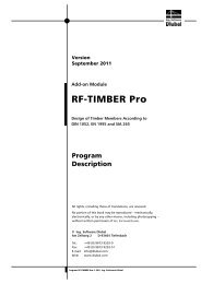 RF-TIMBER Pro - Dlubal Software