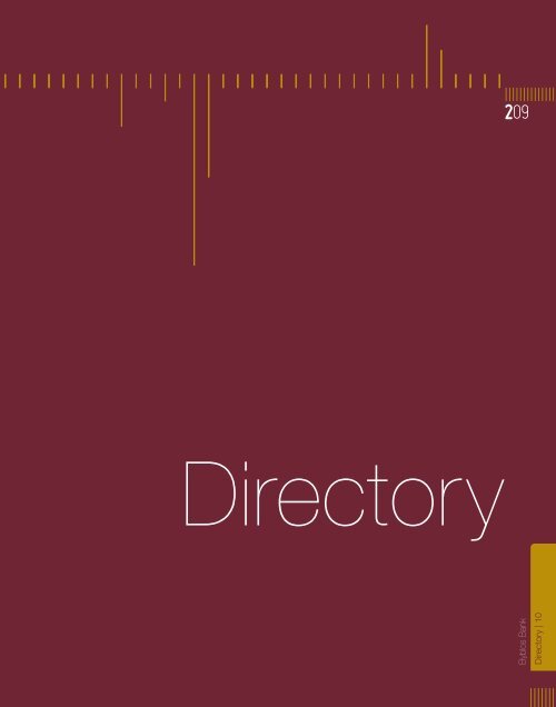 Byblos Bank Directory | 10