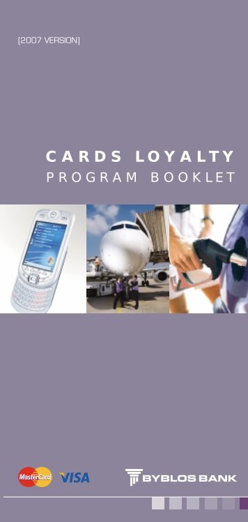 Cards Loyalty Program - Byblos Bank