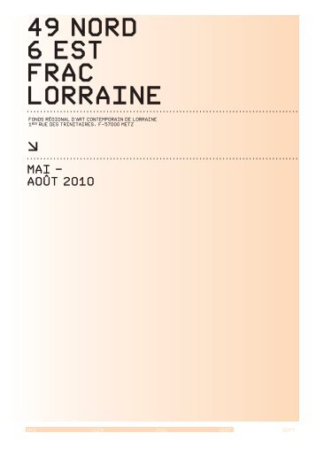 d - FRAC Lorraine