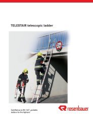 TELESTAIR telescopic ladder - North Fire