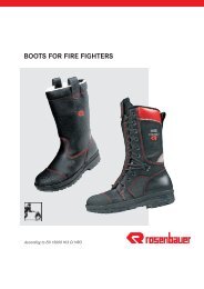 BOOTS FOR FIRE FIGHTERS - North Fire