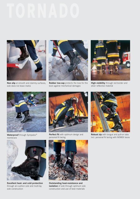 BOOTS FOR FIRE FIGHTERS - North Fire