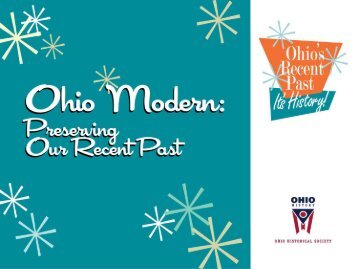 Ohio Modern: Preserving Our Recent Past â Dayton ... - Heritage Ohio