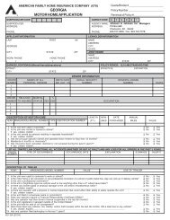 GEORGIA MOTOR HOME APPLICATION - Johnson & Johnson, Inc.