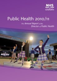 Public Health 2010 /11 - NHS Lanarkshire
