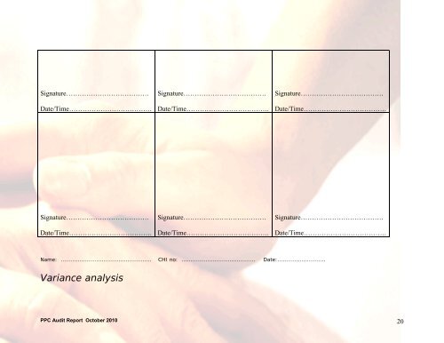 Preferred Place of Care Palliative Care Audit ... - NHS Lanarkshire