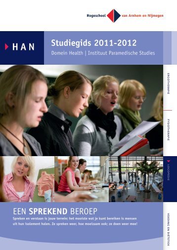Studiegids 2011-2012 EEN SPREKEND BEROEP - Hogeschool van ...