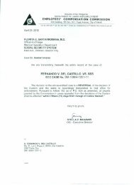 Fernando V. Del Castillo vs. SSS, ECC Case No. SM-18864-1201-11