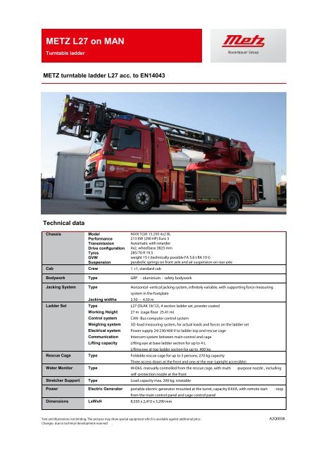 L27 Technical Info - North Fire