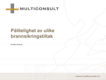 PÃ¥litelighet av ulike brannsikringstiltak - Bygg uten grenser