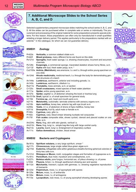 BIOLOGY - microscopia.info