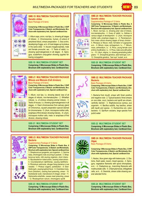 BIOLOGY - microscopia.info