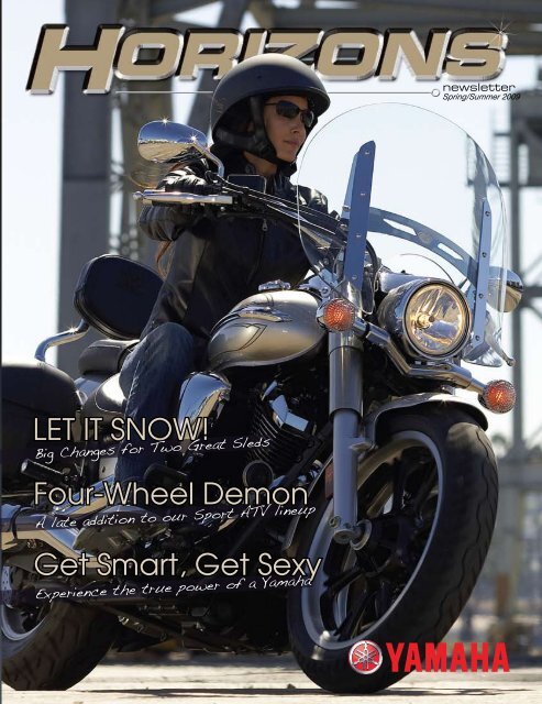 Four-wheel Demon Get Smart, Get Sexy - YAMAHA MOTOR CANADA