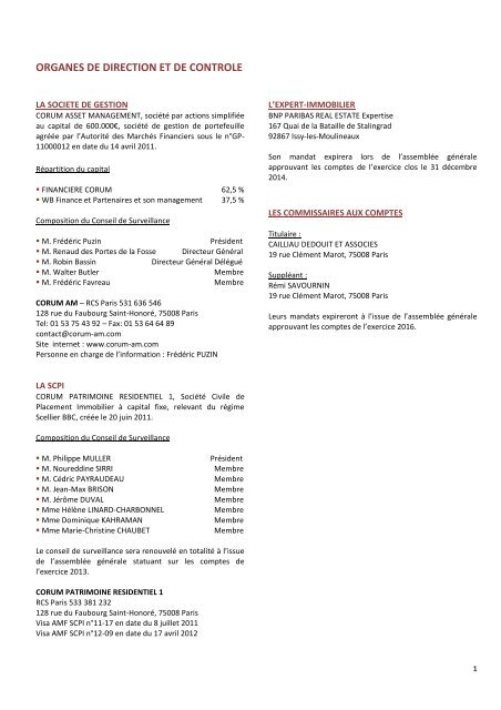 Rapport annuel 2011