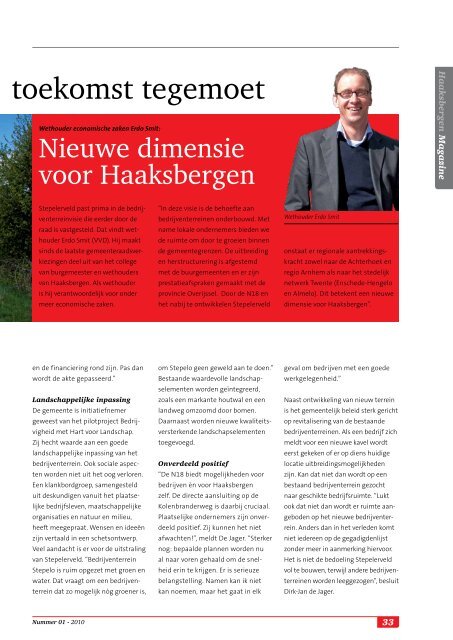 Haaksbergen Magazine juli 2010 - Gemeente Haaksbergen