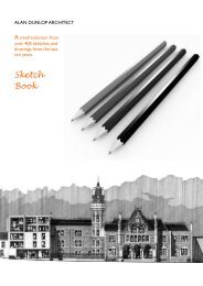 Sketch Book - Alan Dunlop Architect Limited