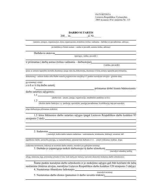 Darbo sutartis.pdf - Tax.lt