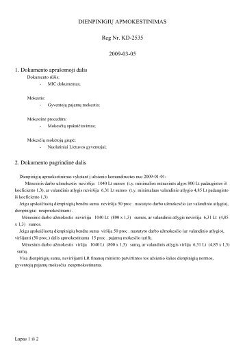 Dienpinigių apmokestinimas.pdf - Tax.lt