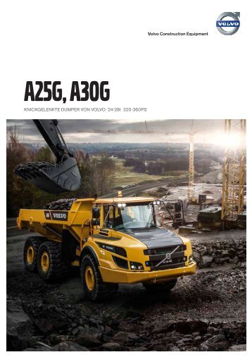 VOLVO Dumper A25g, a30g