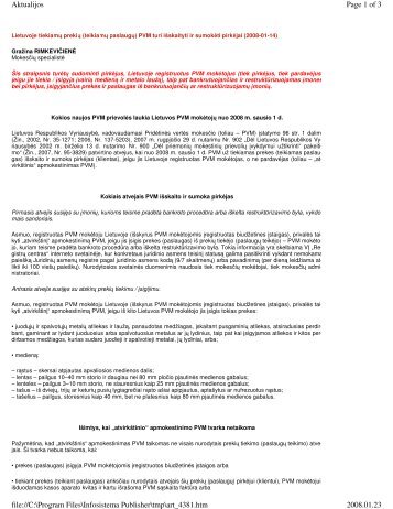 PVM_isskaito ir sumoka pirkejai.pdf - Tax.lt
