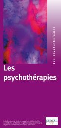 Les psychothÃ©rapies - Psycom