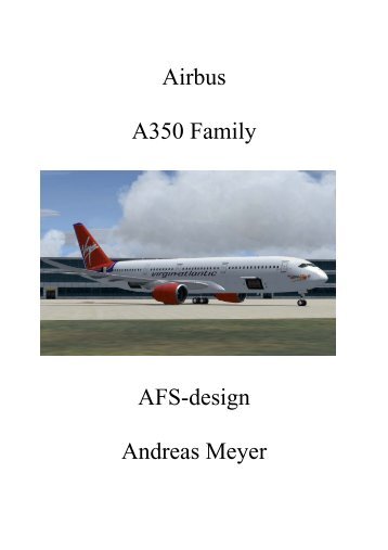 Airbus A350 Family AFS-design Andreas Meyer