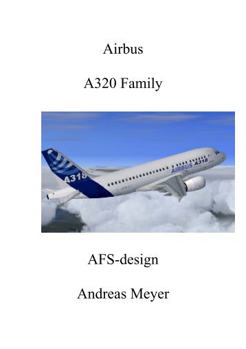Der Airbus A320 - AFS-Design