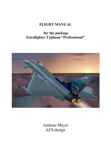 EUROFIGHTER cockpit - AFS-Design