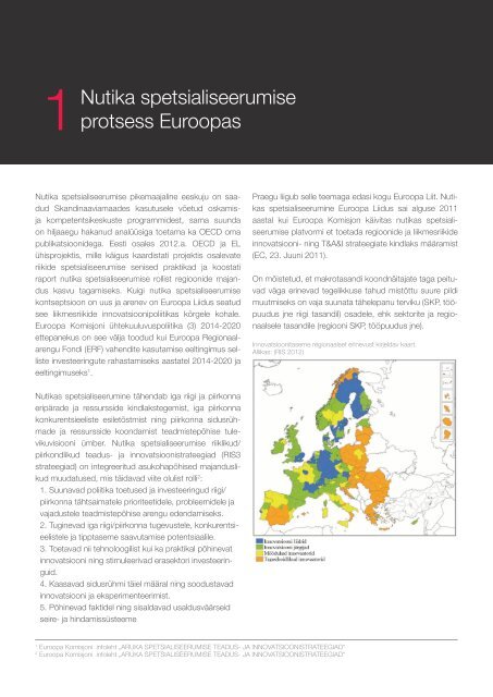 Nutikas spetsialiseerumine - Kvalitatiivne analÃƒÂ¼ÃƒÂ¼s - Arengufond